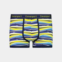 Bodyfit Mens Trunk in BONDI SAND PRINT. Flat lay front view