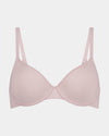 Flawless Form Contour Bra in ICY PINK. Flat lay front view