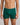 Model wears Bamboo Mens Trunk in RAIN FOREST. On body front view
