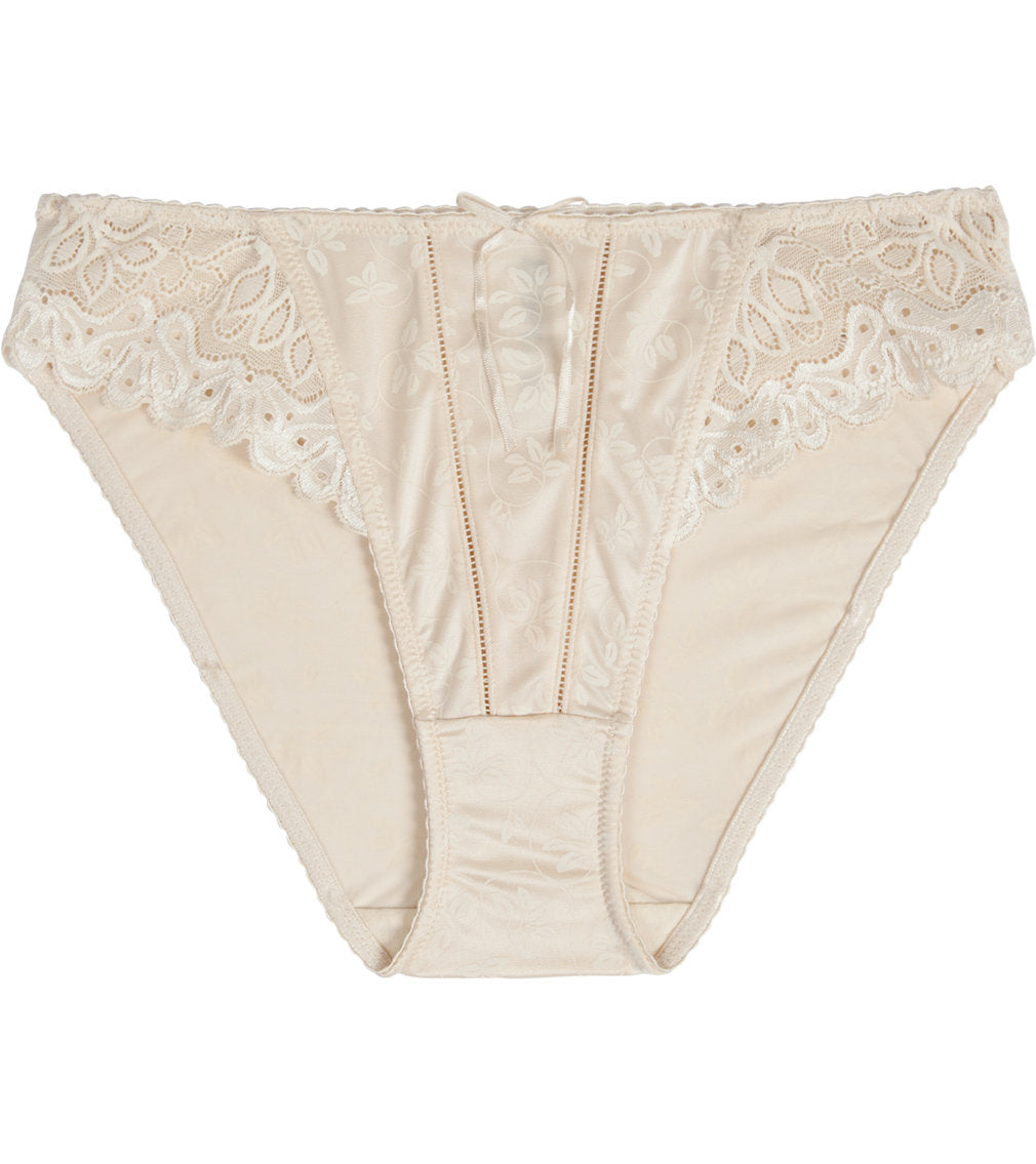 Yvette Bikini in NATURAL. Flat lay front view