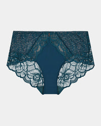 Midnight Express Full Brief in REFLECTING POND. Flat lay front view