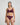 Laurel Underwire Bra in FIG. Flat lay back view