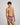 Retros Print Mens Trunk in FIG MONSTERA PRINT. Flat lay back view