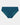 No Show Bikini in MOROCCAN BLUE. Flat lay front view
