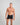 Model wears Cotton Stretch Mens Trunk in BLACK. On body front view