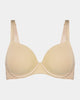 Body Basics Contour Bra in AMERICAN NUDE. Flat lay front view