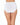 Model wears Freedom Full Brief in WHITE. On body back view