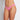 Model wears Clemence Bikini in IBIS ROSE. On body side view