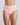 Model wears Seamless Soft Full Brief in ICY PINK. On body front view