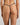 Model wears Lace Impact Thong in BLACK. On body back view