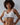 Model wears Elodie Maternity Bra in CRADLE PINK STRIPE. On body front view