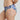 Model wears Violet Floral High Cut Brief in DARK PROTEA PRINT. On body side view
