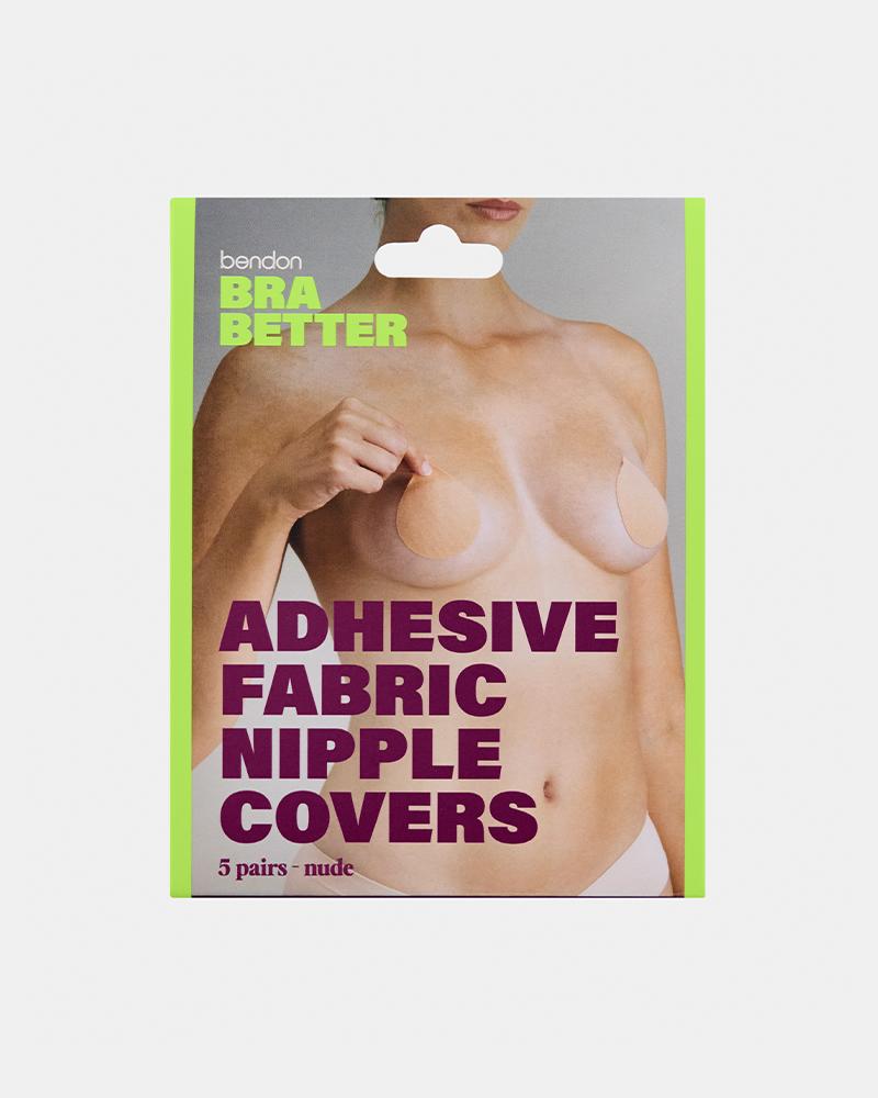 Model wears Adhesive Multi Starter Pack in Nude. On body front view
