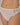 Coral High Cut Brief in WHITE. Feature shot