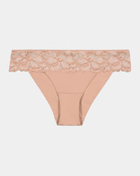 Captivate Me Bikini in NUDE INTIME. Flat lay front view
