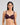 Model wears Rita Contour Bra in PLUM PERFECT. On body front view