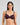 Model wears Rita Contour Bra in PLUM PERFECT. On body front view