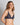 Model wears Morning Lola Underwire Bra in PEACOAT. On body side view