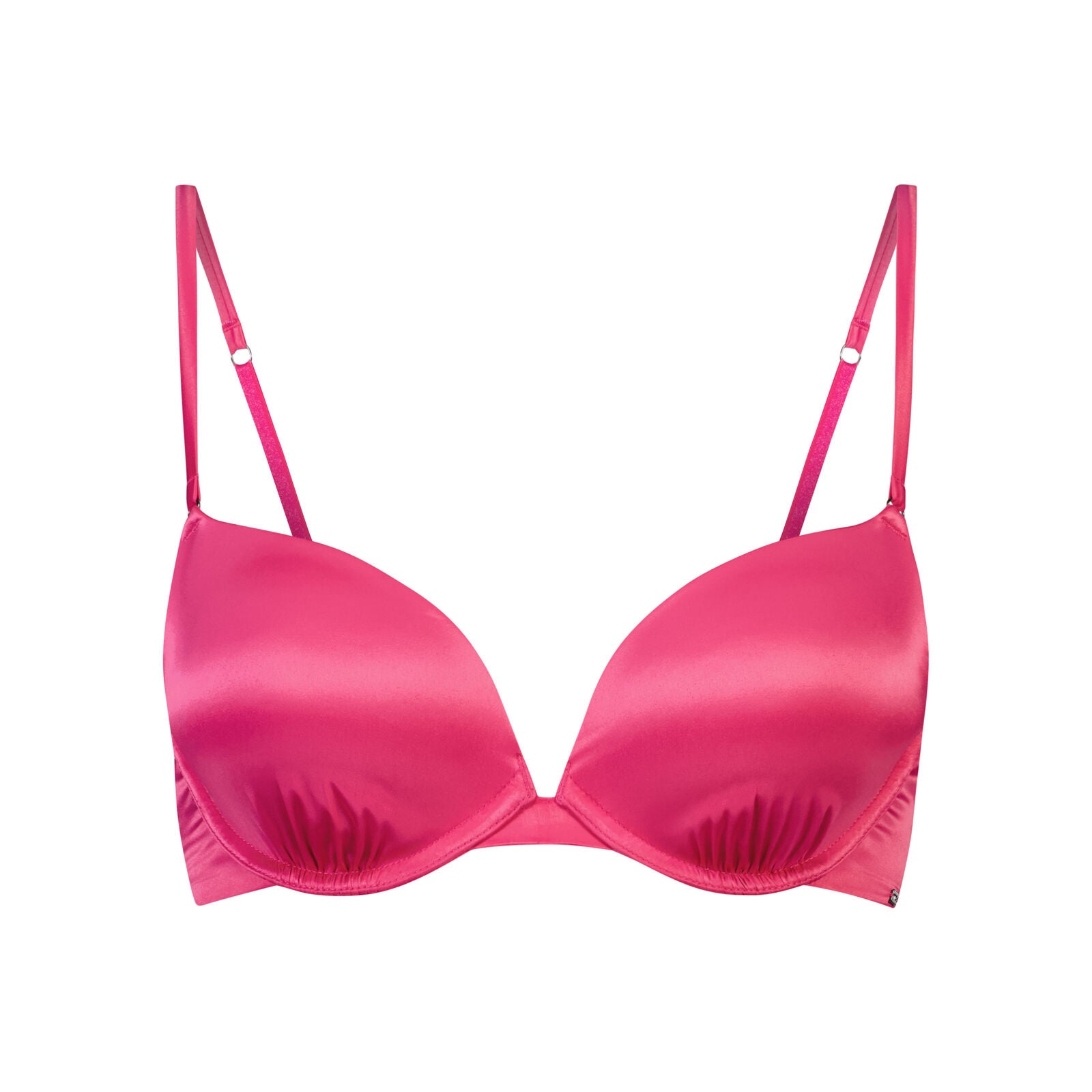 Beautiful Reasons Push Up Bra in CABARET. Flat lay front view