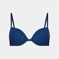 Body Basics Contour Bra in POSEIDON. Flat lay front view