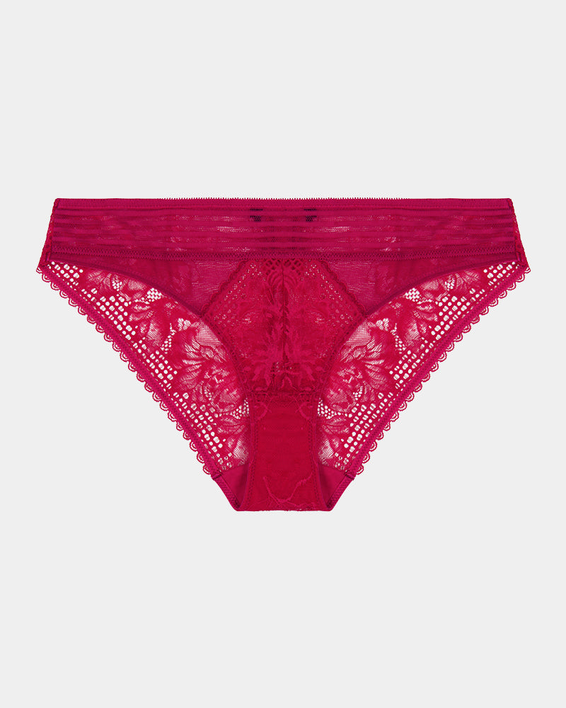Lucille Bikini in JAZZY. Flat lay front view