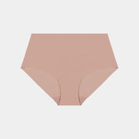 No Show Full Brief in MOCHA. Flat lay front view