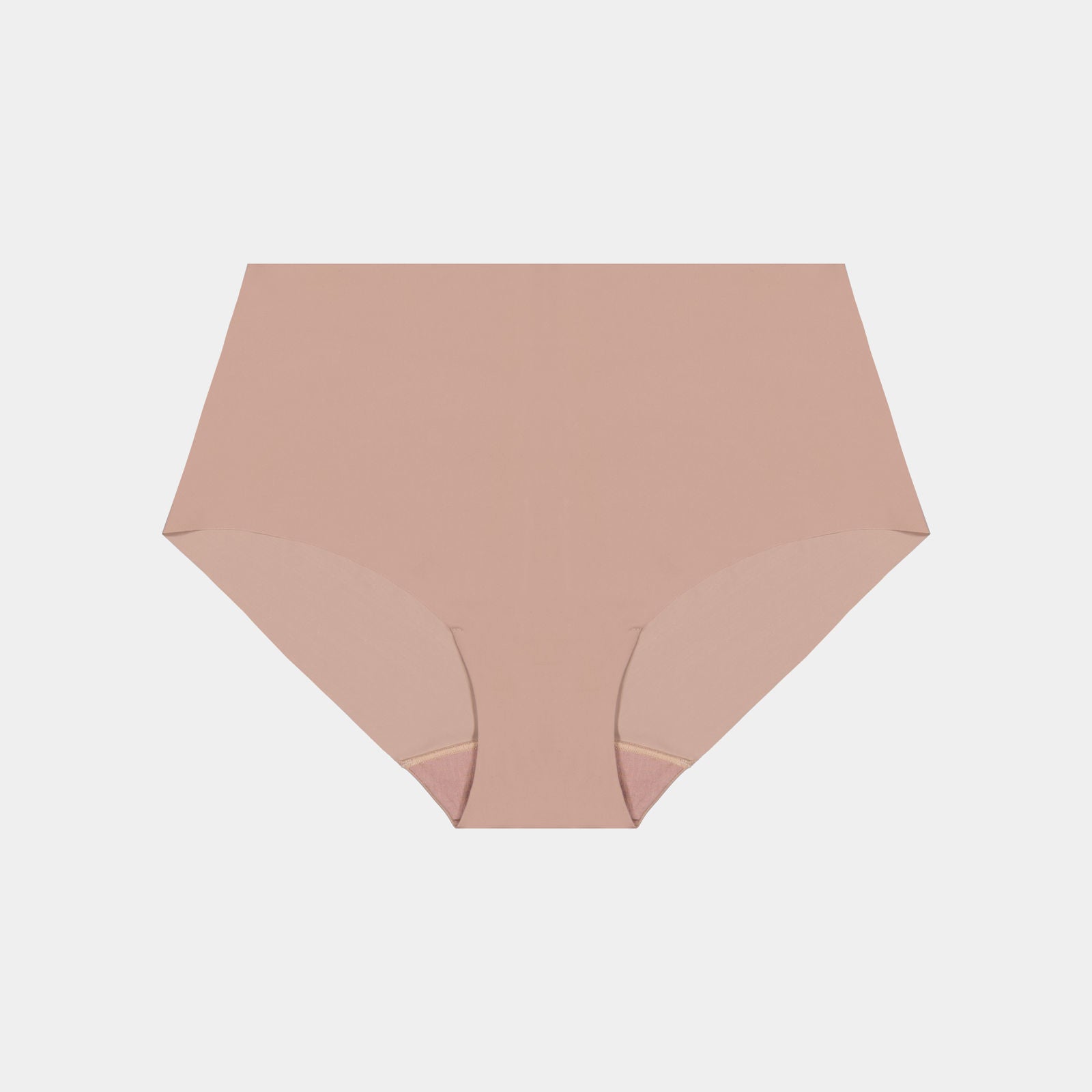 No Show Full Brief in MOCHA. Flat lay front view