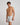 Bamboo Mens Trunk in GREY MARLE. Flat lay back view