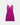 Siesta Chemise in FANTASY FUCHSIA. Flat lay front view