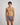 Cotton Stretch Mens Trunk in ASH PINSTRIPE. Feature shot