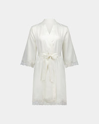 Noele Robe in SUGAR. Flat lay front view