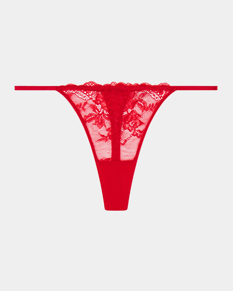 Florence Thong in SALSA. Flat lay front view