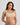 Model wears Bendon Nurture Maternity Bra in LATTE. On body front view