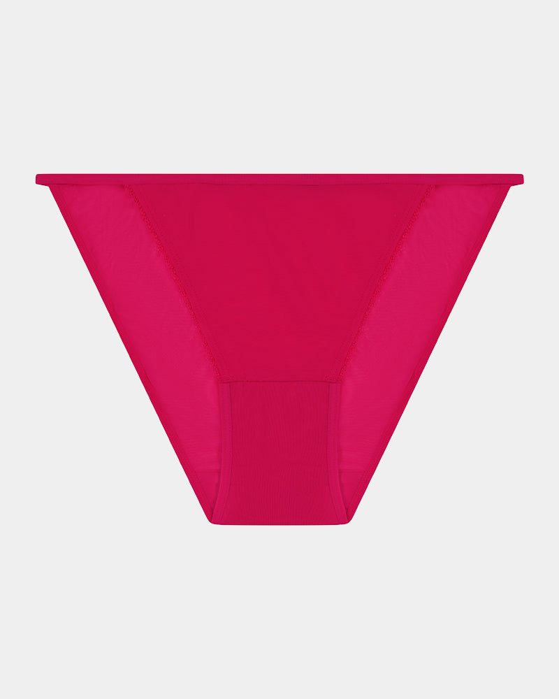 Skinlite Tanga in JAZZY. Flat lay front view