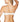 Model wears Clear Straps Bra + Lingerie Solutions in CLEAR. On body back view