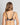 Model wears Flora Serenity Contour Bra in SERENITY PRINT/BLACK. On body back view