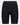 Smoothing Bodywear Chafer Short in BLACK. Flat lay front view