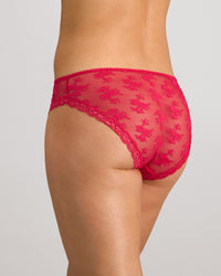 Light Lace Bikini in JAZZY. Flat lay back view