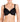 Model wears Profile Perfect Contour Bra in BLACK. On body front view
