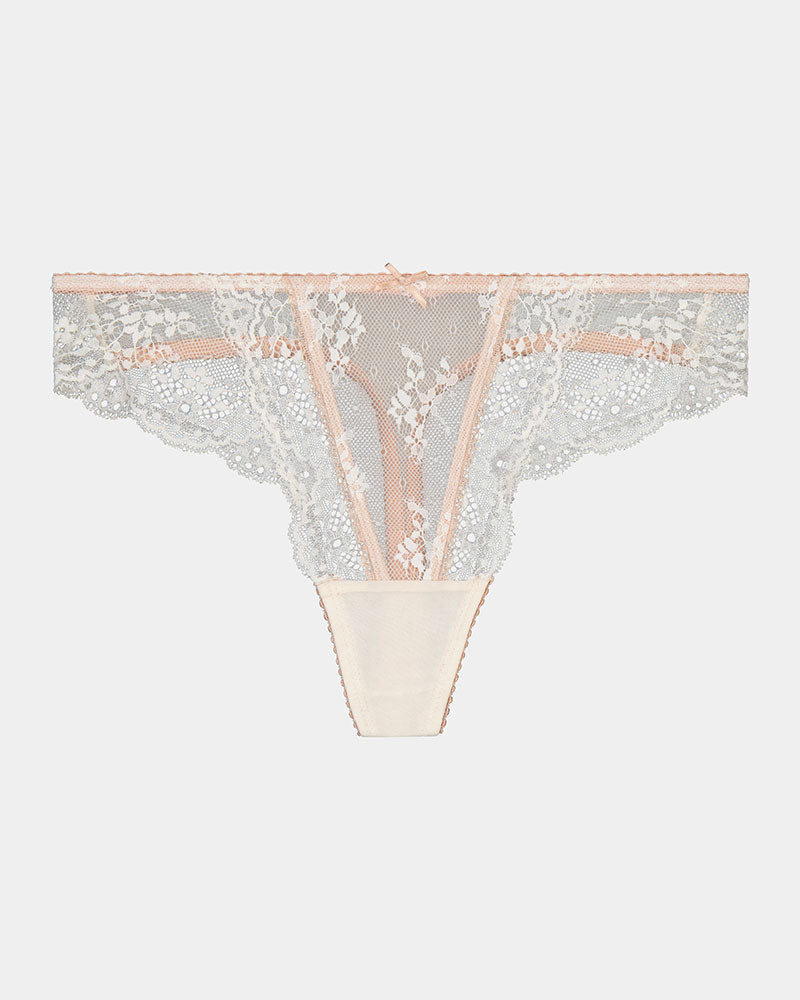Sofia Thong in CAMEO. Flat lay front view