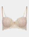 Sofia Contour Bra in CAMEO. Flat lay front view