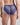 Model wears Intrigue Midi in DAZZLING BLUE. On body back view