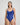 Model wears Leonie Bodysuit in SURF THE WEB. On body front view