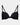 Bendon Essentials Push Up Bra in BLACK. Flat lay front view