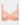Alice Underwire Bra in PEACH BUD. Flat lay front view