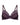 Baroque Underwire Bra in PLUM PERFECT. Flat lay front view