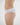 Model wears Embrace Bikini in WHITE. On body side view