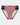 Rose Dot High Cut Brief in PLUM/LILAS. Flat lay front view