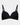Bendon Essentials Contour Bra in BLACK. Flat lay front view