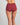Model wears Body Cotton Full Brief Twin Pack in OXBLOOD RED/PEARL BLUSH. On body back view